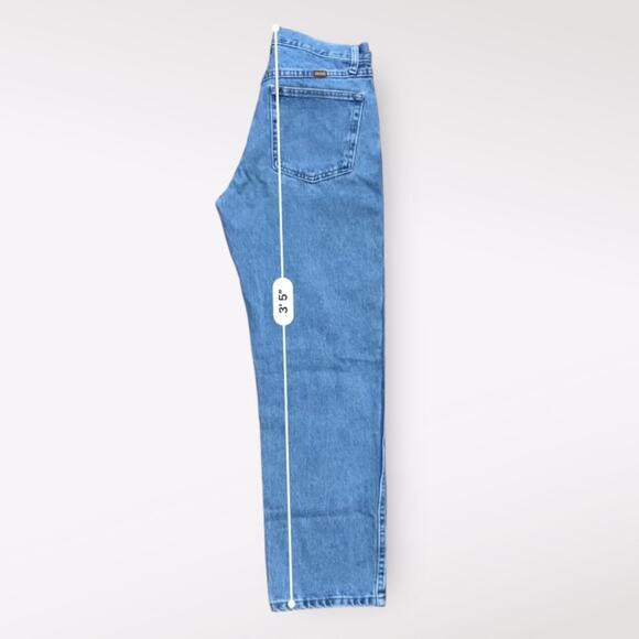 Rustler Straight Leg Casual Jeans Mens 32x30 Blue‎ Streetwear - Picture 4 of 8